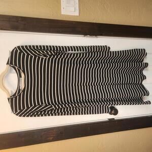 Maurices Women's Striped Long Sleeve Dress - Size 0